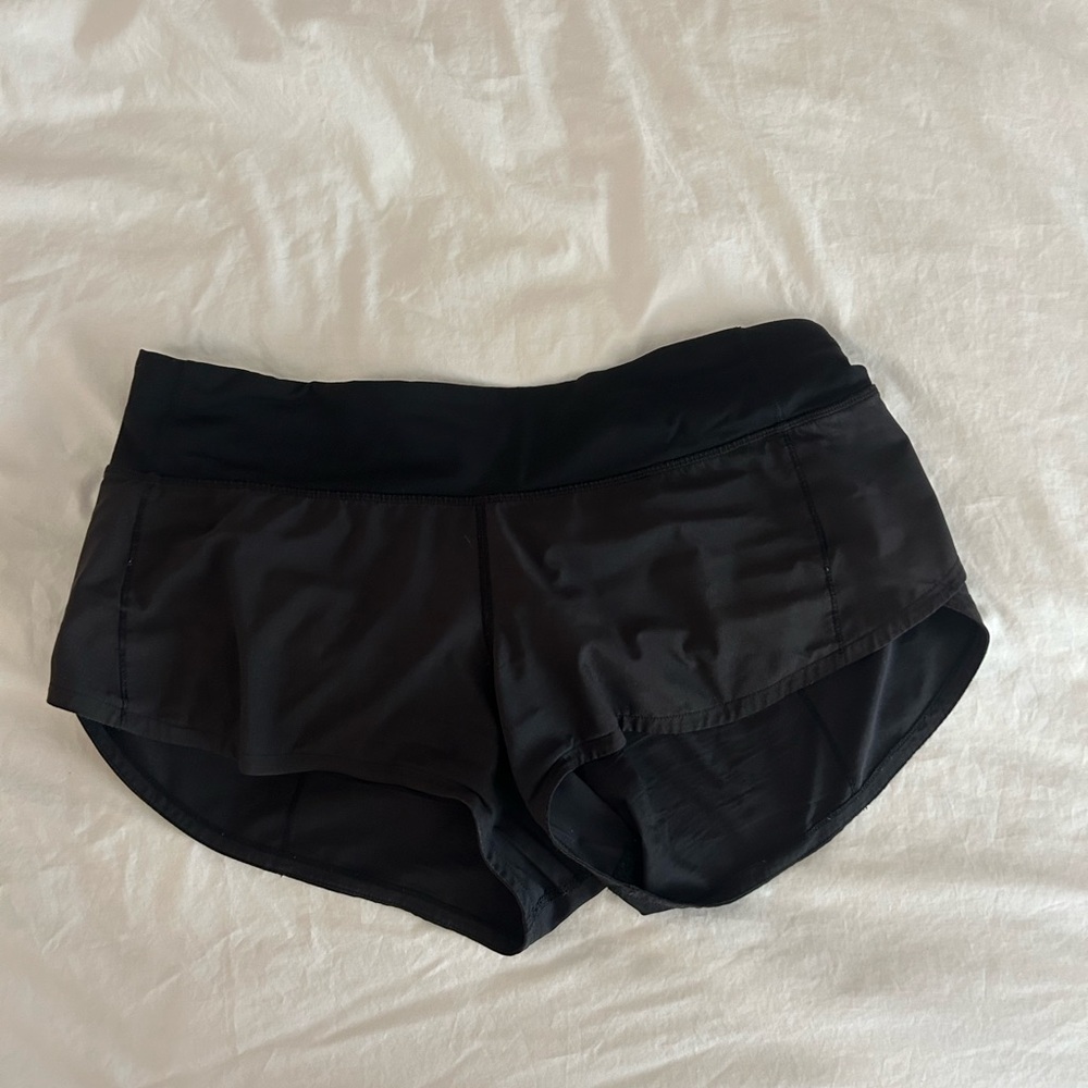 Black lululemon shorts